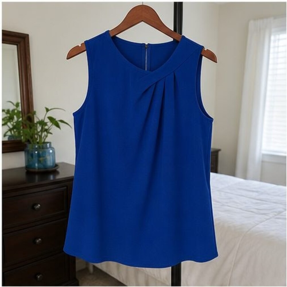 Rust Tunic Blouse